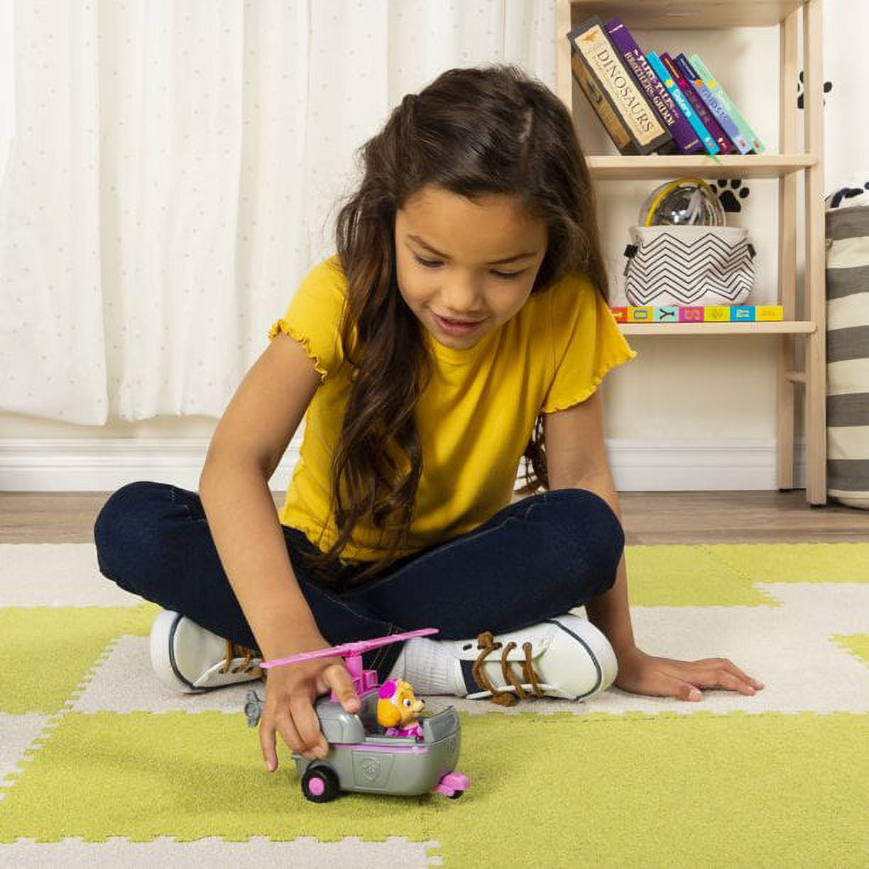 Skye’s Helicopter Vehicle with Collectible Figure for Kids Aged 3 and Up