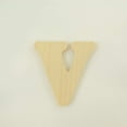 thumbnail image 1 of Package of 1, 14 Inch X 3/4" Thickness Baltic Birch Wood Letter v in The Goudy Heavy Font, Thick, Lower Case for Art & Craft Project, Made in USA, 1 of 3