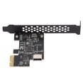 thumbnail image 4 of USB3.2 PCI E Riser Card, Support 5G 480M Ceramic Capacitors PCI E Adapter Flexible Use Double Protection  For PC Black, 4 of 8