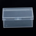 thumbnail image 3 of Caja de Plástico Rectangular de Plástico Transparente con Tapa Caja de Almacenamiento Colección, 3 of 8