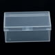 thumbnail image 3 of Caja de Plástico Rectangular de Plástico Transparente con Tapa Caja de Almacenamiento Colección, 3 of 8
