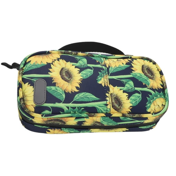 Portable Insulin Cooler Bag, Canvas Material Small Insulated Medicine Carrying Case with Insulation for Extended Cooling Time
