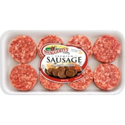 Swaggerty's Farm Premium Mild Breakfast Sausage Patties, 12 oz, Styrofoam Tray Pack