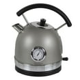 thumbnail image 1 of West Bend 1.7L, Rétro-Style, Bouilloire électrique en acier inoxydable, 1500 Watts, Gris, 1 of 9