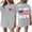 Light GrayA&04G0319, variant on 1776-2026 USA 250th Anniversary Shirt Flag Print Plus Size 4th July Shirts for Women Freedom Independence Day Red White and Blue Women Graphic T Shirt Blue XXXL