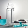 thumbnail image 3 of Taza con caja de medicamentos dos en uno (azul), botella de agua portátil para exteriores con caja de medicamentos, botella de agua portátil con organizador de caja de medicamentos de 600 ml, adecuada para acampar, gimnasio, escuela en casa, oficina, viajes Rojo Verde, 3 of 5