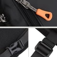 thumbnail image 2 of Langgg Adjustable Straps Motorcycle Leg Bag Waterproof For Men On Go Quick Access Shoulder Waist Bag Black, 2 of 6