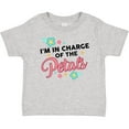 thumbnail image 3 of Inktastic Flower Girl I'm in Charge of The Petals Girls Baby T-Shirt, 3 of 5