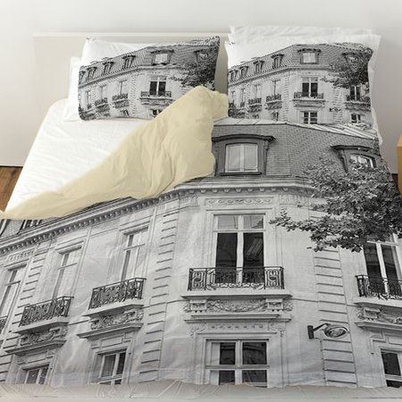 Manual Woodworkers & Weavers A Travers Paris II Duvet Cover