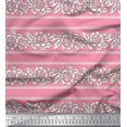 thumbnail image 1 of Soimoi Cotton Poplin Fabric Leaves & Floral Block Print Fabric by The Yard 56 Inch Wide, 1 of 4