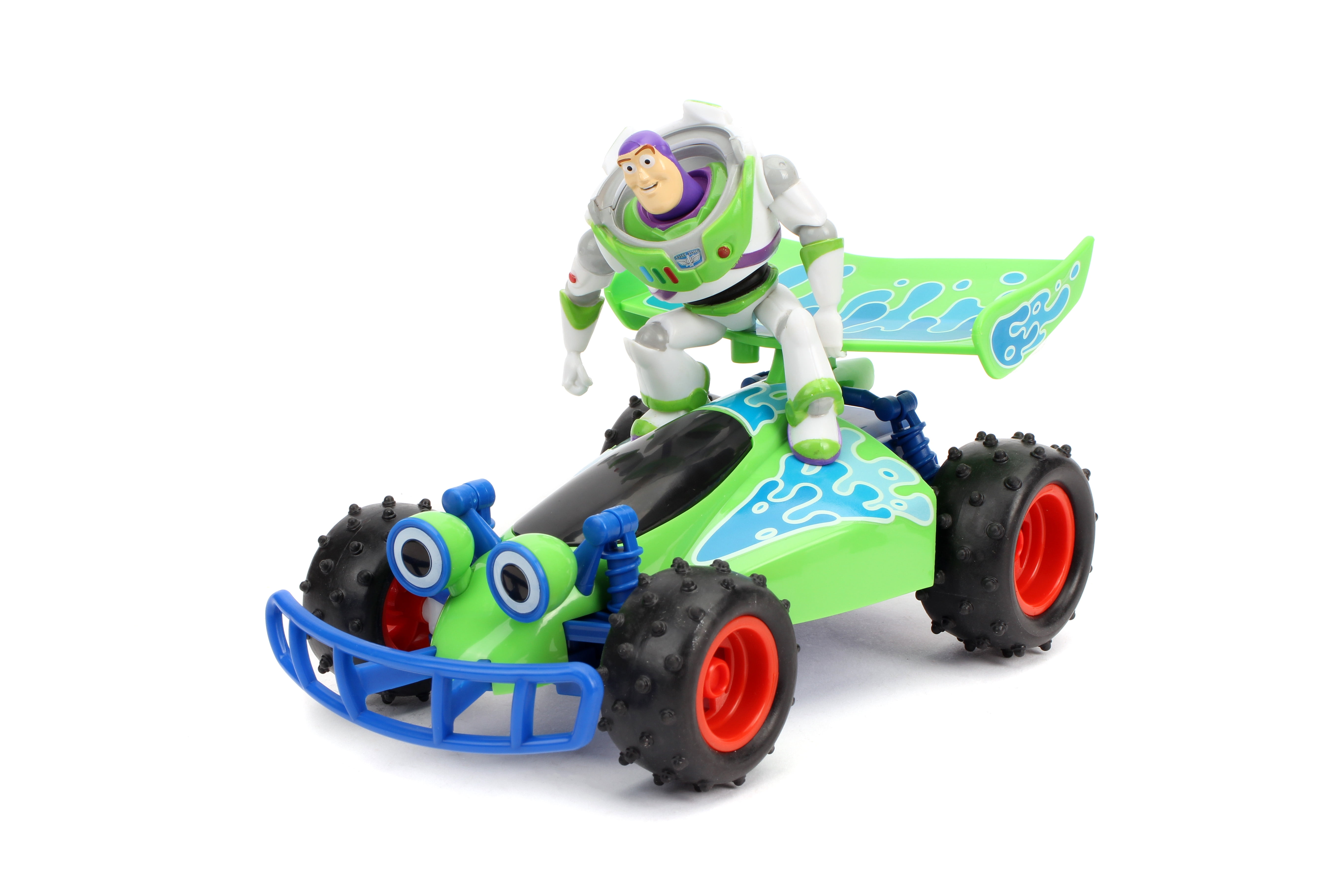 Toy Story Turbo Buggy RC Buzz Lightyear 1 24 Scale Remote Control Car with Turbo Boost 2.4GHz USB Rechargeable by Jada Toys