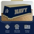 thumbnail image 3 of Navy Midshipmen 6' Mascot Table Throw, 3 of 5