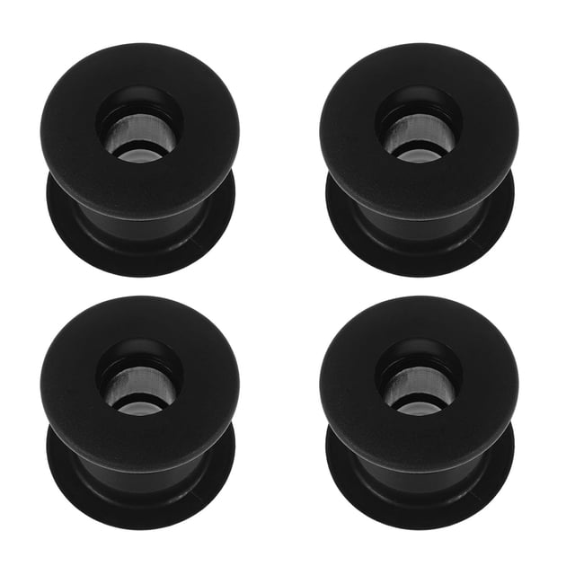 LOLIPPYY 4pcs Foosball Game Table Cover For Foosball Table Bearings Rods Boundary Protection Black Plastic for Fan Gear