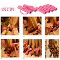 thumbnail image 4 of 6pcs Magic Foam Sponge Hair Curler DIY Fashion Wavy Hair Travel Home Use Soft Hair Curler Rollers Styling Tools, 4 of 4