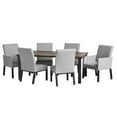thumbnail image 6 of Better Homes & Gardens Ellington 7-Piece Upholstered Sling Outdoor Dining Set, Gray, 6 of 9