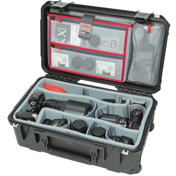 SKB 3i-2011-7DL iSeries Camera Case with Think Tank Dividers, Lid Organizer
