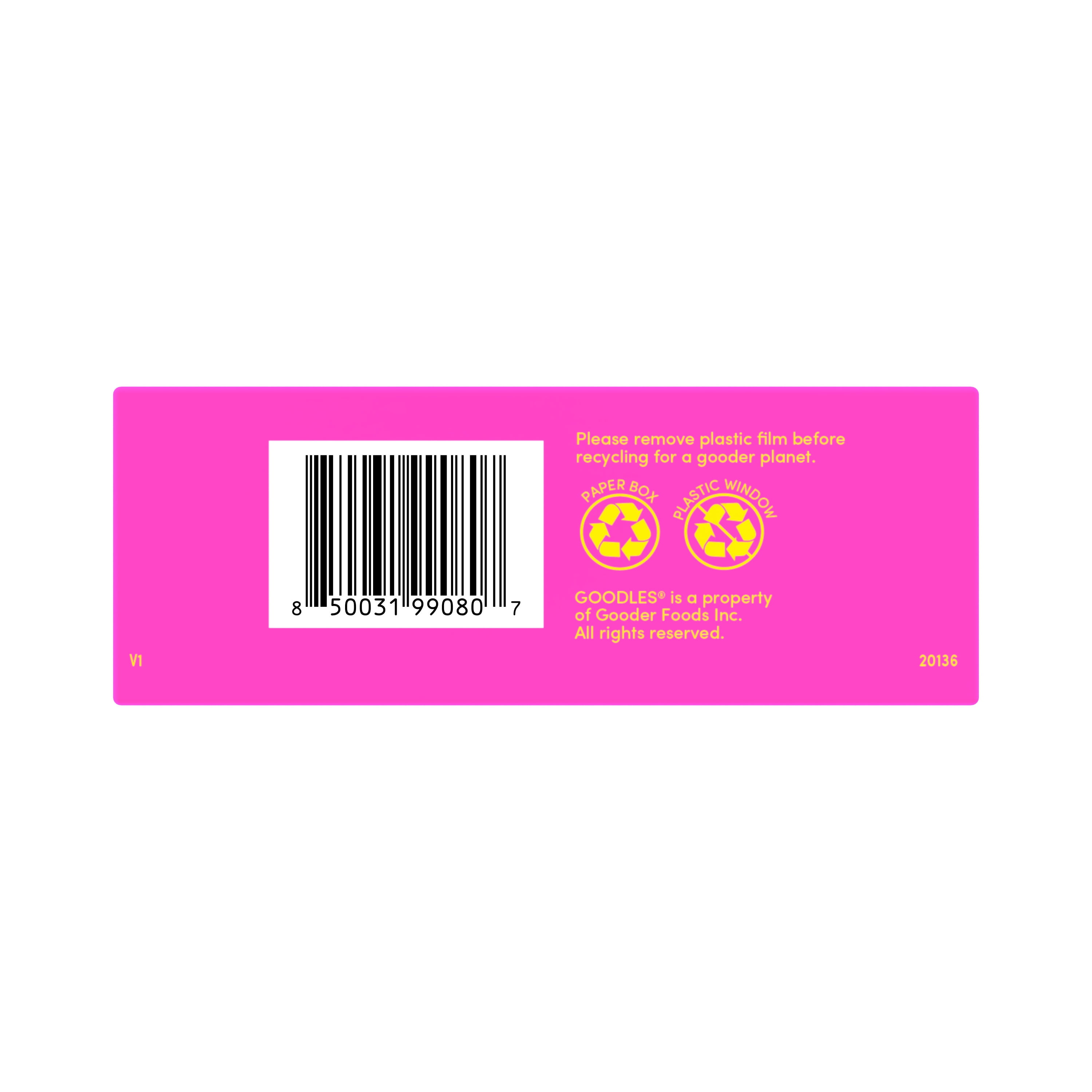 Goodles Protein-Packed Teeny Lazeeny Mafalda Dry Pasta 8oz