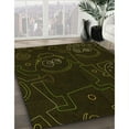 thumbnail image 3 of Ahgly Company Machine Washable Indoor Rectangle Transitional Night Black Area Rugs, 8' x 12', 3 of 7