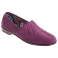 thumbnail image 1 of Sleepers Womens Audrey III Roll Top Velour Slippers, 1 of 2
