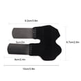 thumbnail image 1 of Finger Brace, Sweat-Absorbent Adjustable Finger Stabilizer Skin-Friendly  for Healthy Finger Arc for Home blue,black, 1 of 8