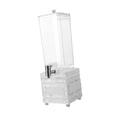 thumbnail image 2 of Torre de cerveza de 3 litros, de acrílico, con grifo integrado, accesorio para bar, dispensador de zumos con grifo. cubo cuadrado, 2 of 9