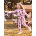 thumbnail image 5 of Marvel Spider-Man Toddler Girls 2 Piece Outfit Pink Crewneck Sweatshirt Jogger Pants Fall Set 2T, 5 of 10