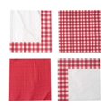 thumbnail image 2 of Picnic Themed Gingham Napkins Tableware Pack of 160, 2 of 4