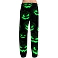 thumbnail image 6 of FOPSUFGWFO Men's Pajama Pants Halloween Themed Print Soft Sleep Pants Lightweight Loose Fit Lounge Pjs Bottoms With Pockets L, 6 of 6