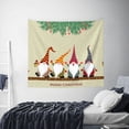 thumbnail image 6 of Balery Christmas Card With Gnomes Pattern Tapestry 60x51 Inches - Large Wall Hanging Tapestry for Bedroom, Living Room, Dorm Decor - Artistic and Aesthetic Room Decor, 6 of 9