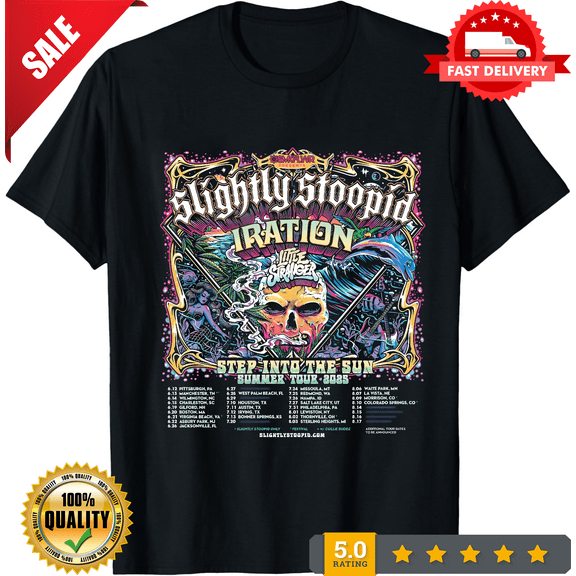 Slightly Stoopid Band Iration Tour 2025 T Shirt Full Size S-5XLTT447, LIMITED EDITION-TH64271