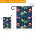thumbnail image 3 of Pixel Colorful Bright Dragonflies Double Sided Garden Flag Decorative Weather Resistant Yard Flag, Large DIY Vertical Flag for Farmhouse Patio Lawn, 28x40 Inch, 3 of 6