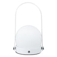 thumbnail image 2 of Linterna portátil LED 3 temperaturas de color lámpara de mesa recargable con atenuación continua para dormitorio interior exterior blanco, 2 of 10