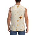 thumbnail image 4 of KLL Pita Tortilla Print Workout Tank Tops Gym Sleeveless Fitness Muscle Tee-Medium, 4 of 7