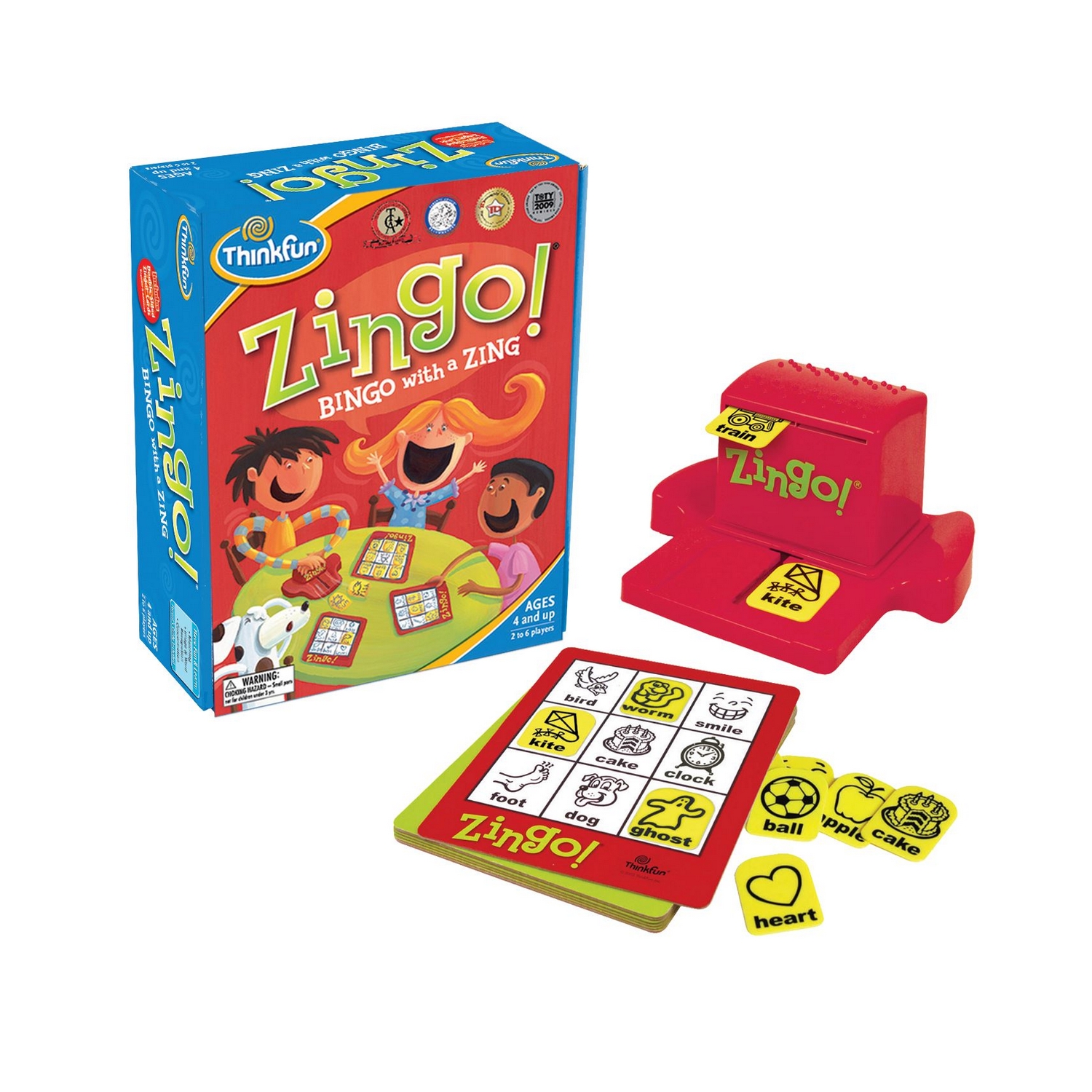 ThinkFun Zingo! Family Board Game for Ages 4+ photo 2