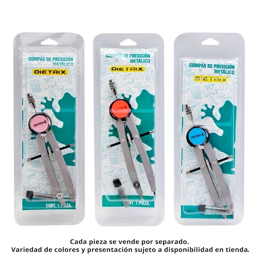 Compás de Precisión Metálico Dietrix Varios Colores 1 Pieza | Walmart ...