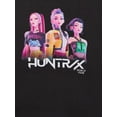 thumbnail image 2 of KPop Demon Hunters Girls Long Sleeve Sleep Top and Shorts Pajama Set, 2-Piece, Sizes 4-12, 2 of 3