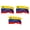 3 B, variant on lanema （1 Pcs）90x150cm Polyester Flag - Decorative for Outdoor, Garden, Sporting Activities, Parties & Patriotic Display