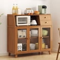 thumbnail image 1 of Alacenas para Cocina, Mueble para Cocina Nórdico 3 Puertas, 2 Cajones, Bufetera Mueble, Credenza Recibidor, Credenza Bufetera Moderno para Cocinas, Comedor, Pasillo, 1 of 4