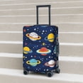 thumbnail image 3 of Wukai Planets and Stars Elastic Luggage Cover: Personalized Protection for Your Suitcase - Fits 19~29-inch, Washable & Durable Travel Companion-X-Large, 3 of 8