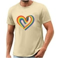 thumbnail image 4 of Men's Under $5 Graphic T-Shirt 100% Cotton Short Sleeve Tee Printed Comfort Fit & Casual Style​, 4 of 4