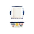 thumbnail image 1 of Creative Rectangular Ceramic Baking Dish Double Ear Cheese Baked Rice Plate Baking Oven Baking Bowl Household Large Soup Plate Deep Dish, 1 of 5