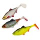 thumbnail image 5 of Paquete de 2 Señuelos de Pesca de Plástico Blando, Cebos de Natación con de con Ojos 3D, Cebo con de Que Se Hunde Estilo B, 5 of 5