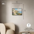 thumbnail image 5 of Fresh Morning Sail Canvas Vibrant Coastal Wall Art by Art Remedy, Black Frame, 20" x 30", 5 of 7