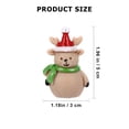 thumbnail image 5 of Gymnture 8-Piece Mini Christmas Figurines Set for , Dollhouses, and Holiday Decorations, 5 of 10