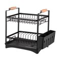 thumbnail image 1 of Labymos Dish Drying Rack Dish Drainer Set 3-Tier Dish Racks with Detachable Drainboard Chopstick Rack, 1 of 8