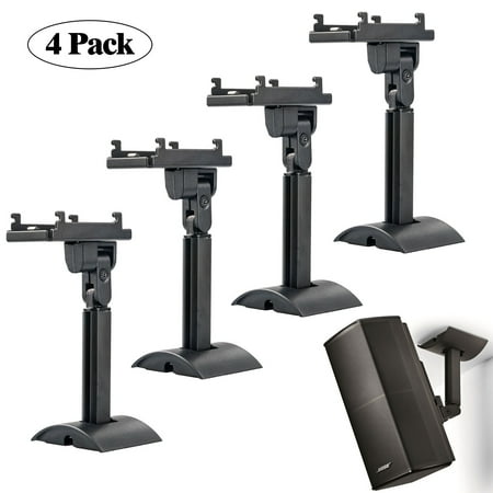 Install Brackets - EEEKit Wall Ceiling Bracket Mount Waterproof Dustproof Bracket with Install Kit for Boses - LS535 3th / ST535 4th, Cinemate 520, Soundtouch520, Soundtouch 525 / AM10 V, 4-Pack