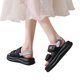 thumbnail image 1 of Zapatos Vestir Casuales Sandalias Plataforma Cómoda Correa Tobillo para Mujeres Y Niñas, 1 of 9