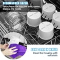 thumbnail image 6 of Shaved Ice Attachment for  Stand Mixers with 8 Ice Molds, Coarse and Fine Blades, Snow Cone Maker for Summer Treats, 6 of 6