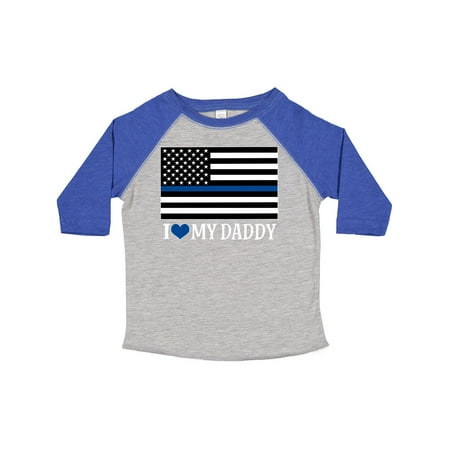 

Inktastic Police Officer Daddy Law Enforcement Gift Toddler Boy or Toddler Girl T-Shirt