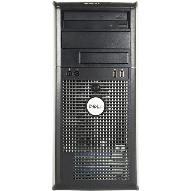 Refurbished Dell Optiplex 755 Tower Desktop Pc With Intel Core 2 Quad Q6600 Processor 4gb Memory 3gb Hard Drive And Windows 10 Pro Monitor Not Included Walmart Com Walmart Com